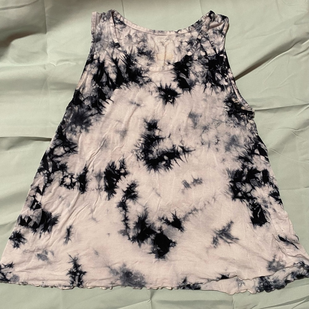 Flowy Arizona Tie-Dye Tank Top, Size Small